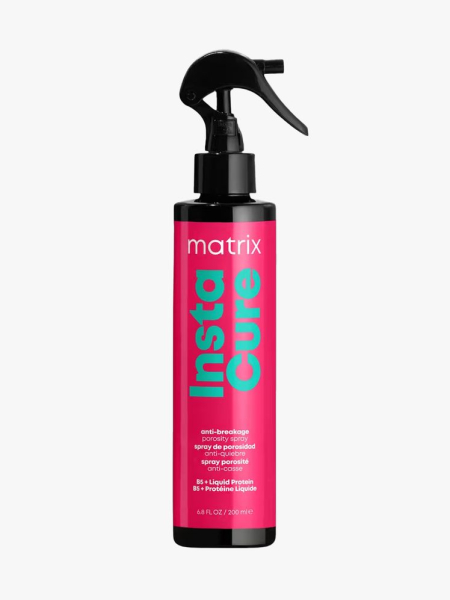 Matrix Instacure Anti-Breakage Porosity Spray in branded component on a light gray background